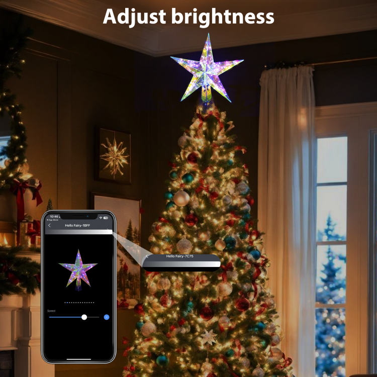 幻彩片五角星圣诞树 11 幻彩片五角星圣诞树