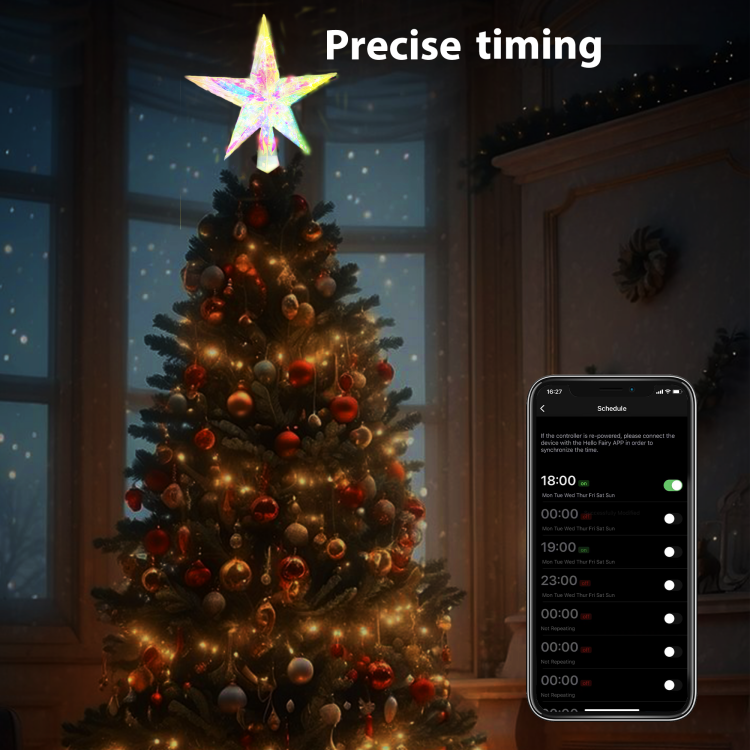 幻彩片五角星圣诞树 9 幻彩片五角星圣诞树