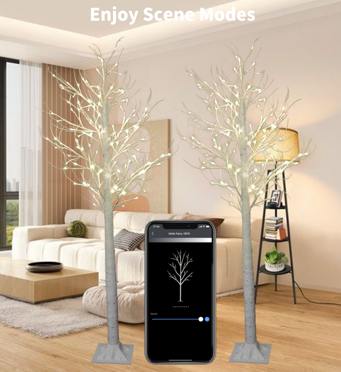 1.8m双支装白桦树