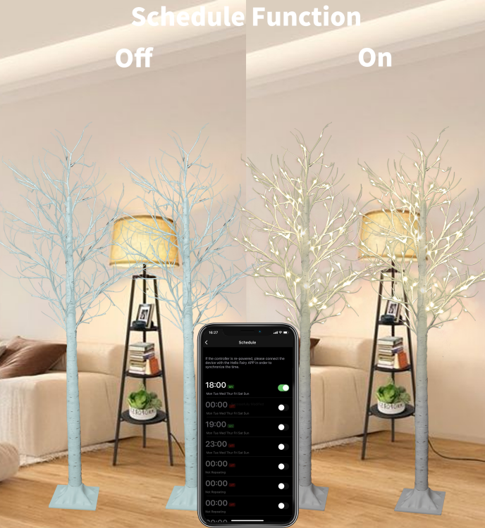 1.8m双支装白桦树