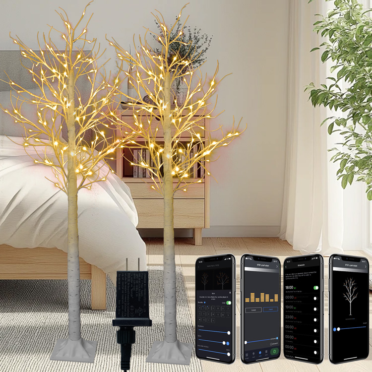 1.8m双支装白桦树