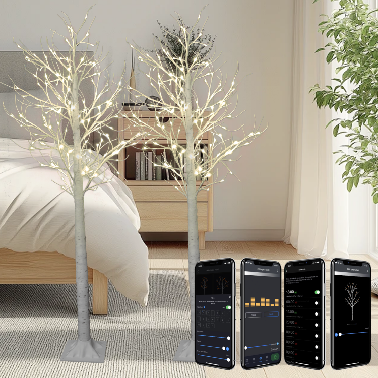 1.8m双支装白桦树