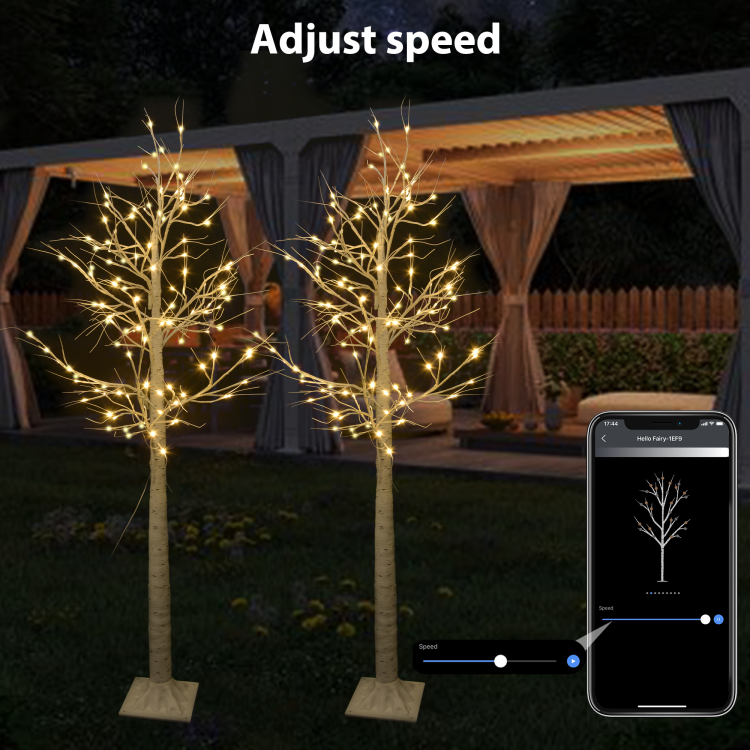 1.8m双支装白桦树