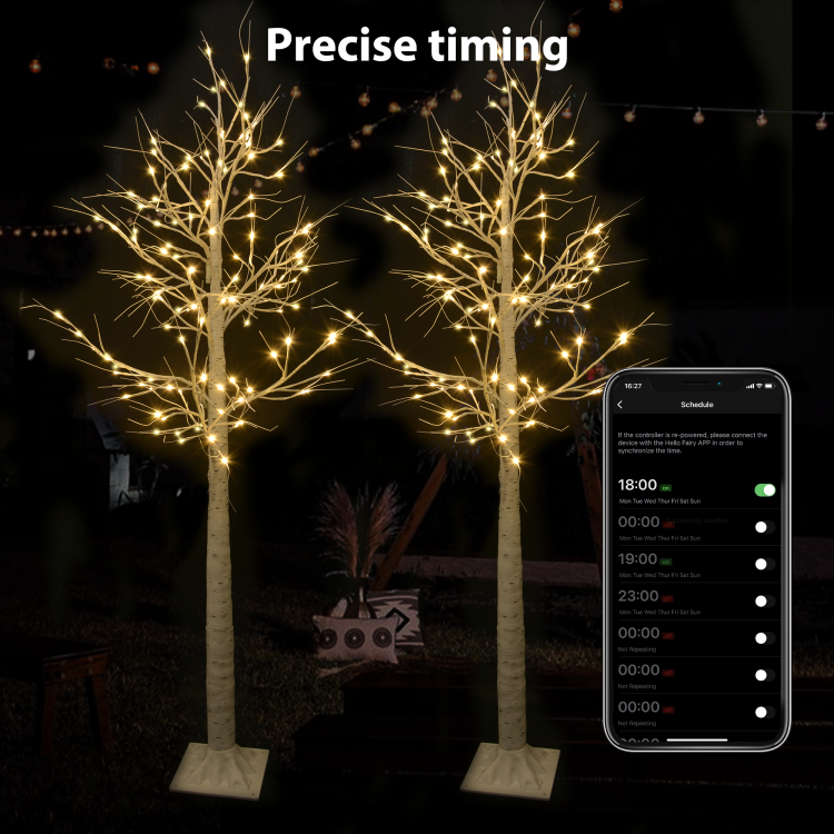 1.8m双支装白桦树