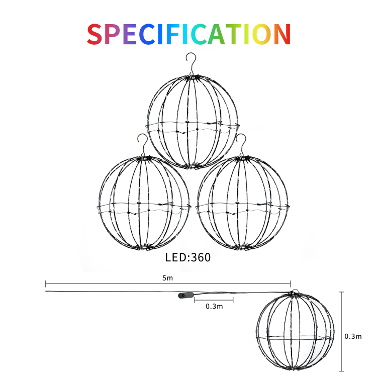 3D彩球灯饰 13 3D彩球灯饰