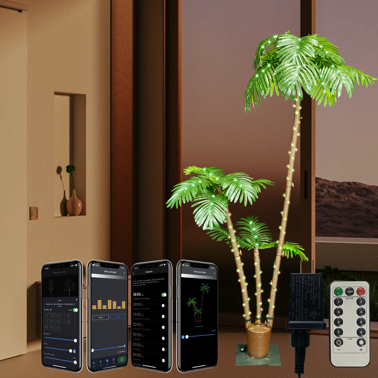 1.8M椰子树装饰灯