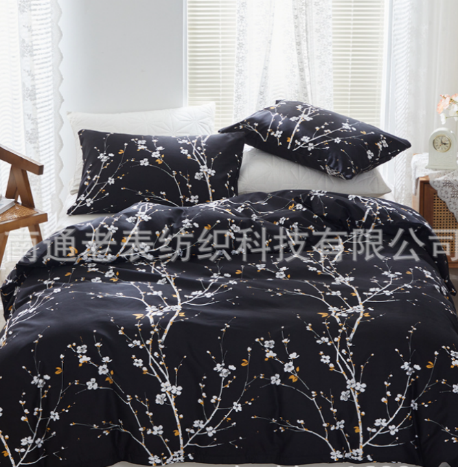 磨毛印花床上用品