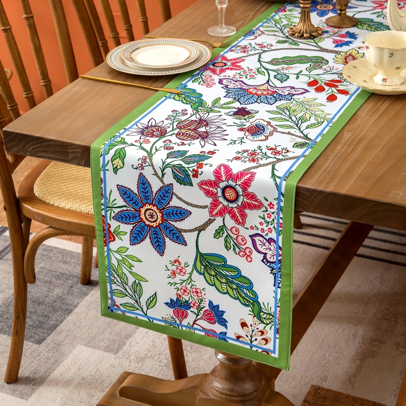 印花长餐垫(13″*72″)