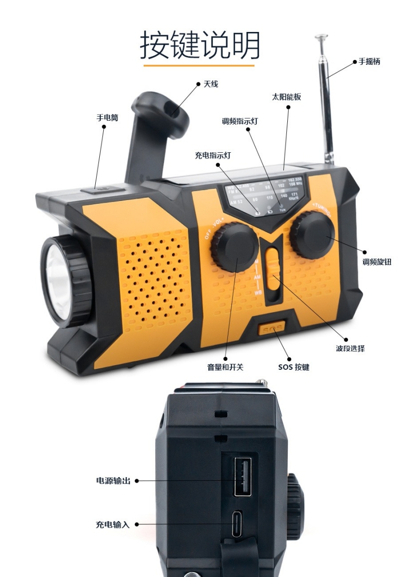 手摇发电收音机 7 手摇发电收音机