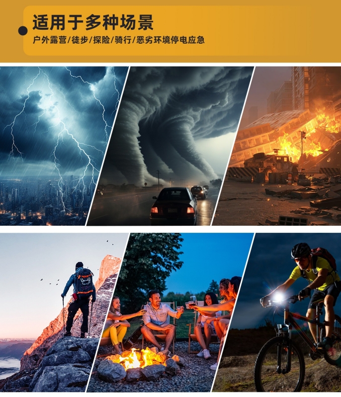 多功能应急收音机