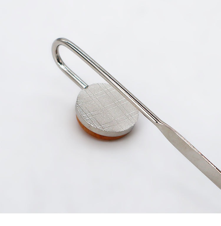 简约木质金属书签