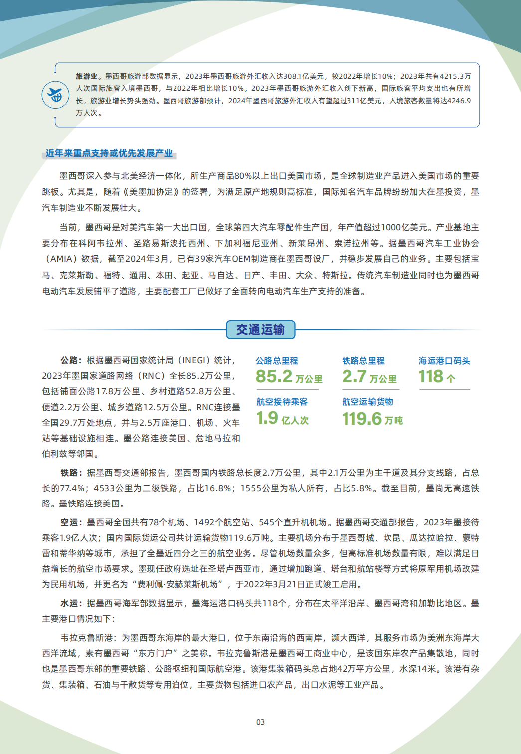 墨西哥贸易指南 3 墨西哥贸易指南