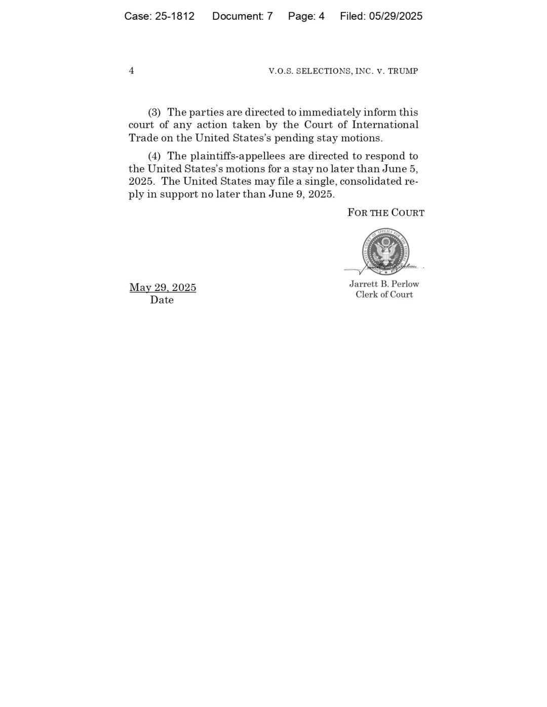 最新转折！美国上诉法院暂时恢复特朗普关税政策