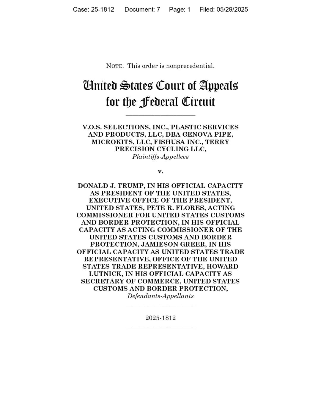 最新转折！美国上诉法院暂时恢复特朗普关税政策