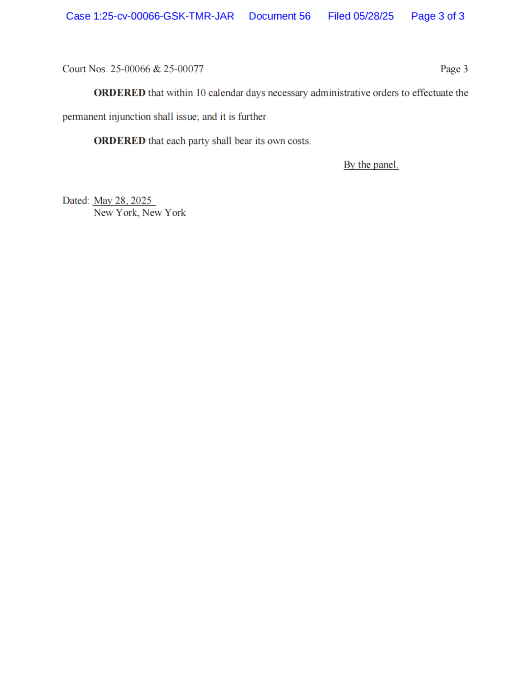 重磅！美国法院裁定越权，特朗普关税政策被“叫停”