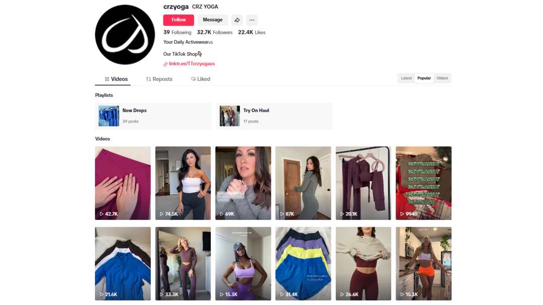 海外红人营销|广州大卖平替Lululemon!靠瑜伽服年赚15亿! 8 海外红人营销|广州大卖平替Lululemon!靠瑜伽服年赚15亿!