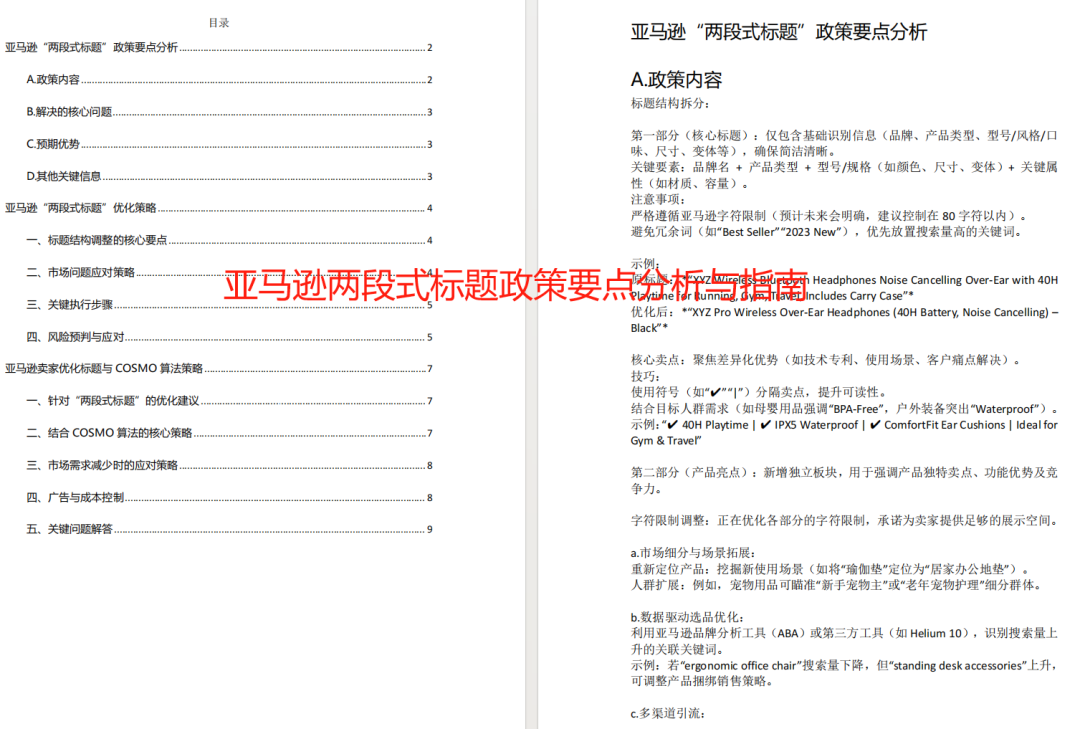 亚马逊又一重磅标题新规落地,已有类目卖家享受红利! 6 亚马逊又一重磅标题新规落地,已有类目卖家享受红利!