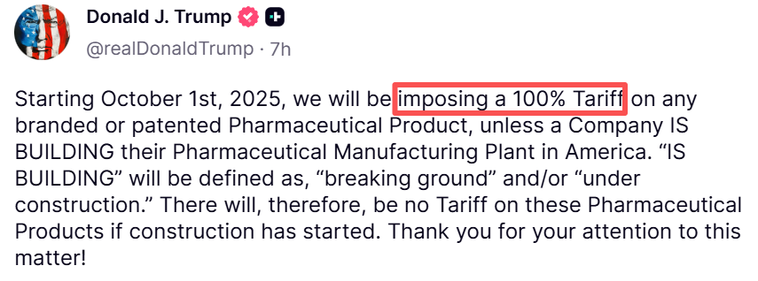 最高100%!特朗普宣布新一轮高额关税,进口建材、家具首当其冲 3 最高100%!特朗普宣布新一轮高额关税,进口建材、家具首当其冲