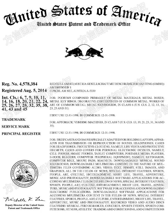 25-cv-1004，454家店被告！Red Bull多个商标TRO！