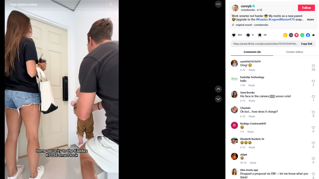 海外红人营销|父子出海创业,把“智能门锁”卖到全球第一! 8 海外红人营销|父子出海创业,把“智能门锁”卖到全球第一!