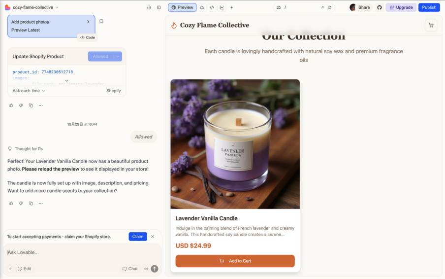 AI+Shopify:Lovable 帮你从零快速上线独立站 10 AI+Shopify:Lovable 帮你从零快速上线独立站