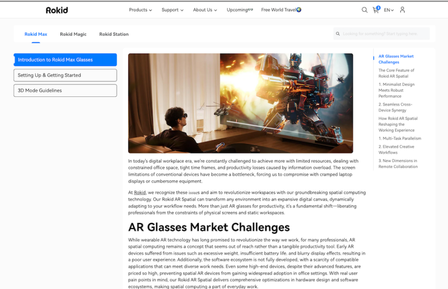 Kik实战案例：引爆全球智能眼镜ROKID网站优化