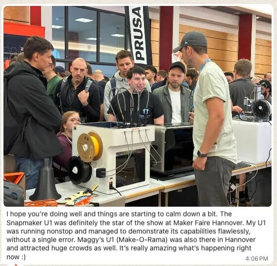 Snapmaker U1海外众筹2061万美金收官!中国品牌强势霸榜Kickstarter 10 Snapmaker U1海外众筹2061万美金收官!中国品牌强势霸榜Kickstarter