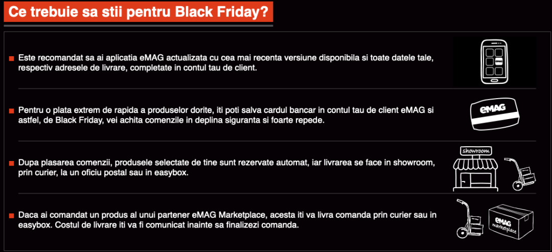 eMAG年度黑五狂欢倒计时——这场购物盛宴,我们准备好了! 3 eMAG年度黑五狂欢倒计时——这场购物盛宴,我们准备好了!