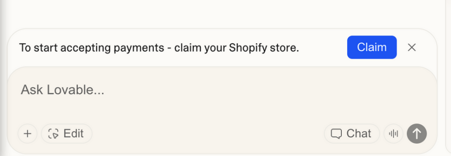 AI+Shopify:Lovable 帮你从零快速上线独立站 12 AI+Shopify:Lovable 帮你从零快速上线独立站