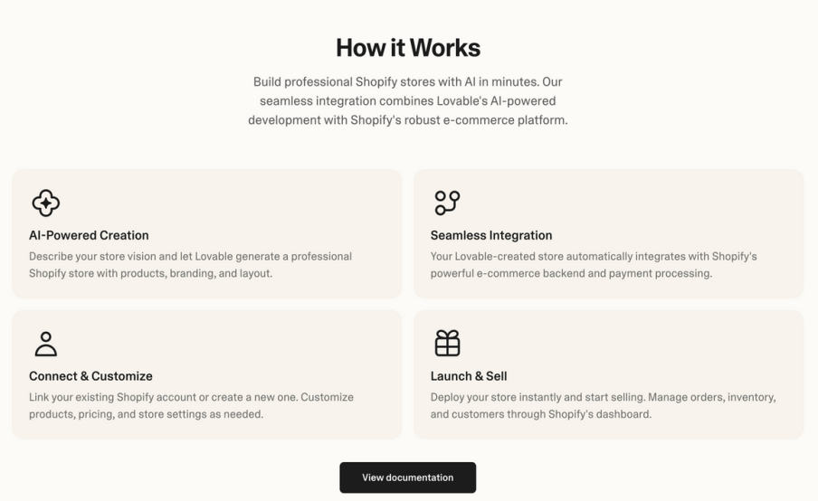 AI+Shopify:Lovable 帮你从零快速上线独立站 4 AI+Shopify:Lovable 帮你从零快速上线独立站