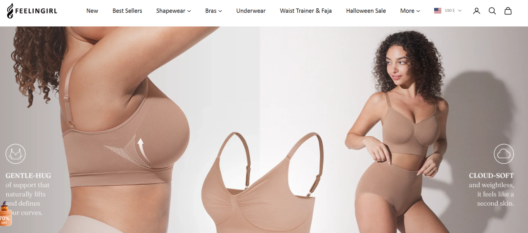 厦门这一塑身衣品牌年销千万,用近3万网红撬动海外市场! 8 厦门这一塑身衣品牌年销千万,用近3万网红撬动海外市场!