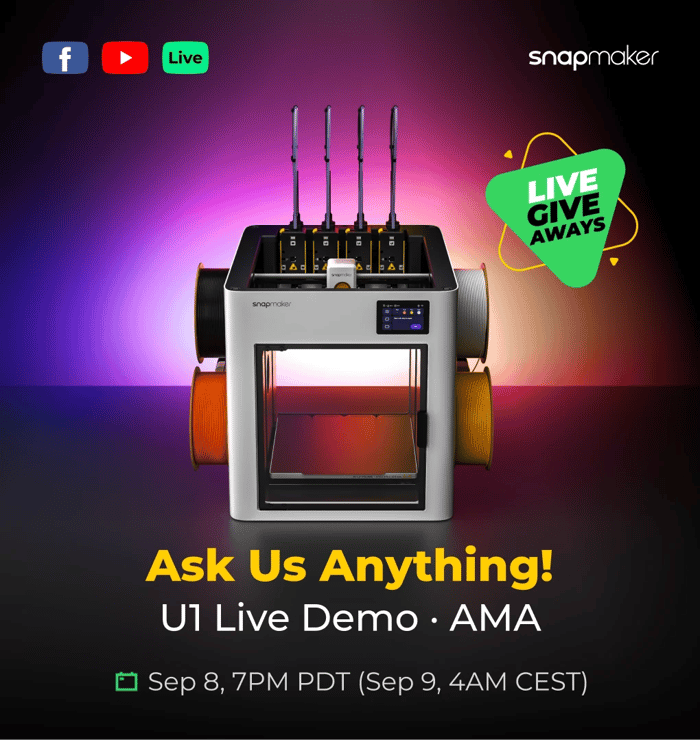 Snapmaker U1海外众筹2061万美金收官!中国品牌强势霸榜Kickstarter 12 Snapmaker U1海外众筹2061万美金收官!中国品牌强势霸榜Kickstarter