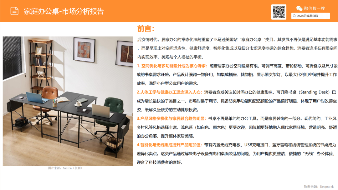 亚马逊选品日记第18期:家庭办公桌(办公桌出海指南:从品类选择、内容营销到品牌打造的实战攻略) 2 亚马逊选品日记第18期:家庭办公桌(办公桌出海指南:从品类选择、内容营销到品牌打造的实战攻略)