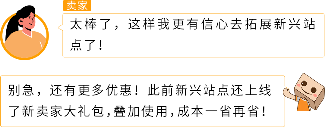 亚马逊新兴站点再放大招:新品佣金5%+最高35万美金大礼包!新老卖家皆享 20 亚马逊新兴站点再放大招:新品佣金5%+最高35万美金大礼包!新老卖家皆享