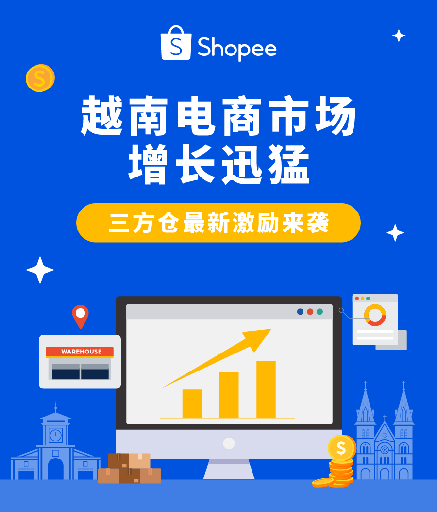 越南电商市场潜力无限, 三方仓最新激励加码上线! 2 越南电商市场潜力无限, 三方仓最新激励加码上线!