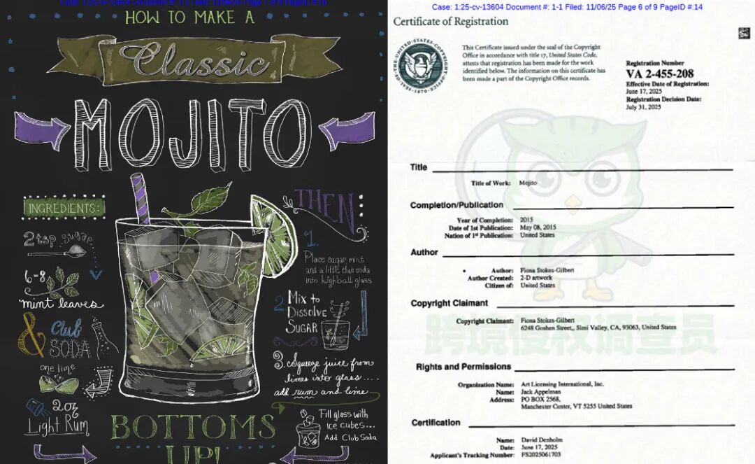 Keith再次出手！4款鸡尾酒版权插画TRO！