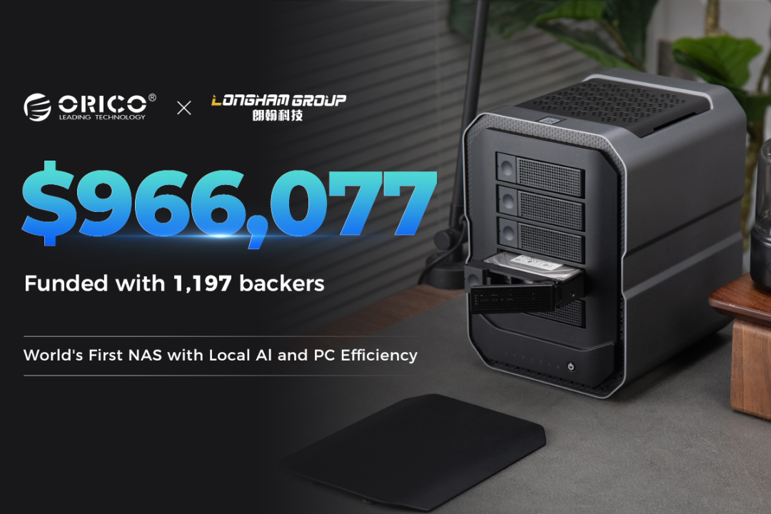 从Kickstarter霸榜到AI存储破局!绿联、ORICO国产NAS众筹出海实战合集 11 从Kickstarter霸榜到AI存储破局!绿联、ORICO国产NAS众筹出海实战合集