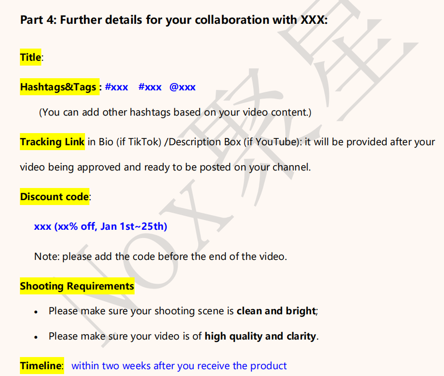 如何撰写一份高效的海外红人合作Brief？