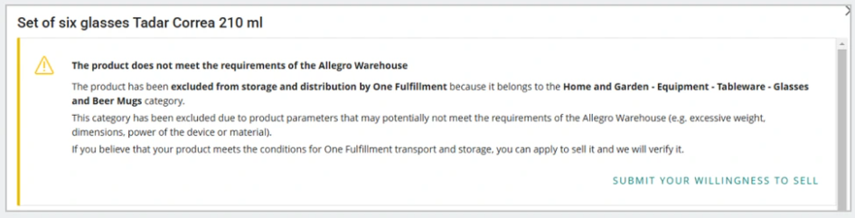 如何上架和编辑Allegro官方仓One Fulfillment服务里的offer