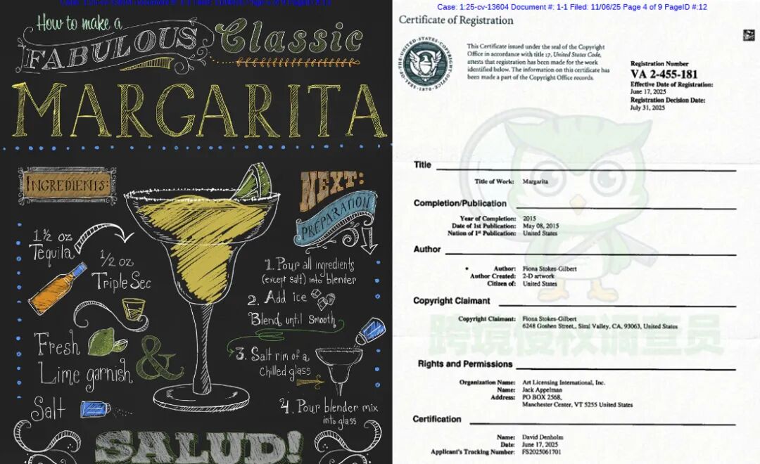 Keith再次出手！4款鸡尾酒版权插画TRO！