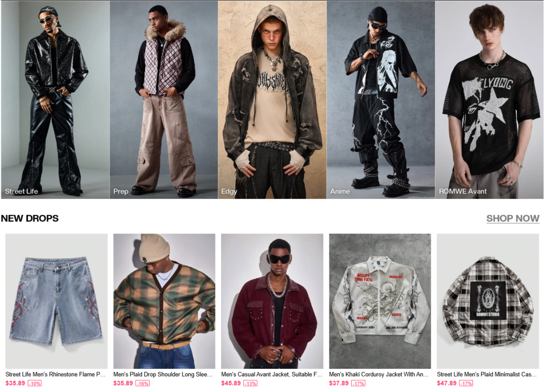 穿出个性，潮流款男装或成出海王牌