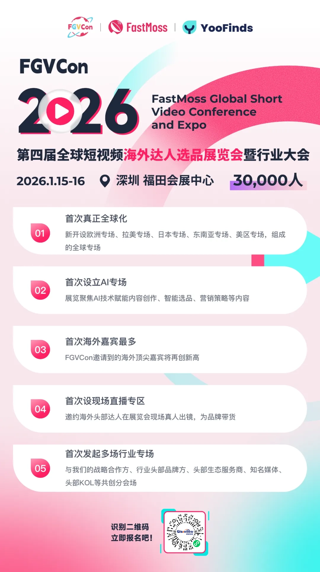 2026第四届FGVCon展览会来袭!15国头部网红、商家齐聚,拆解全球电商6大变量 4 2026第四届FGVCon展览会来袭!15国头部网红、商家齐聚,拆解全球电商6大变量