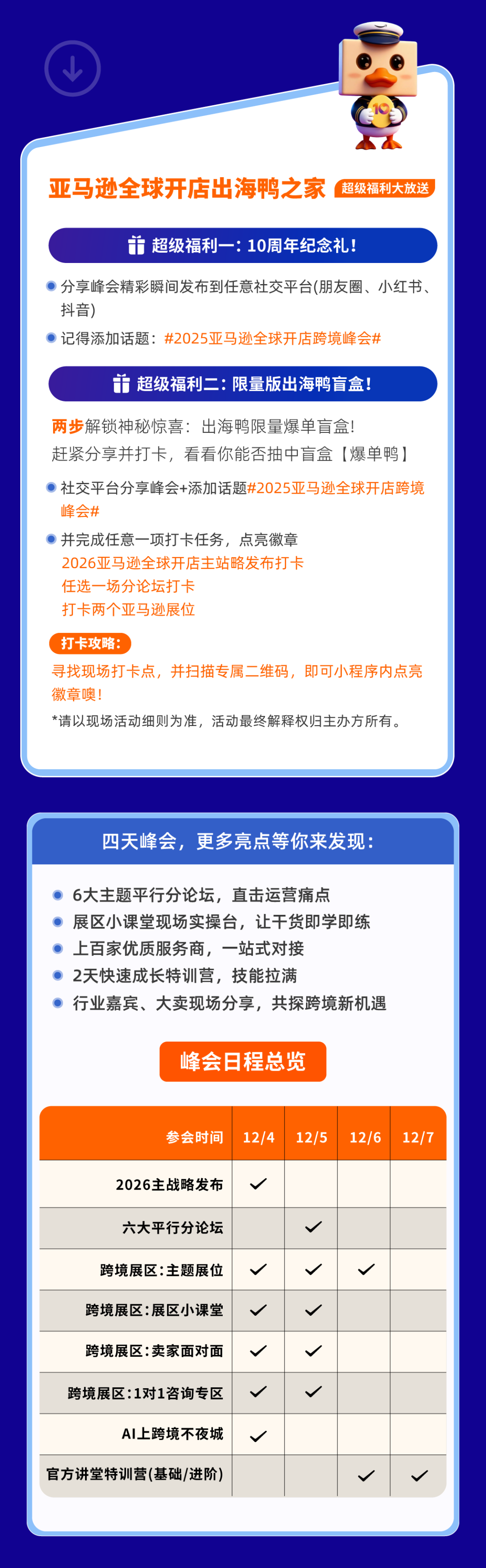 2025亚马逊全球开店跨境峰会，还是太全面了！