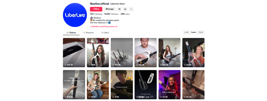 海外红人营销|90后前大疆工程师靠一把“无弦吉他”卖了10亿! 9 海外红人营销|90后前大疆工程师靠一把“无弦吉他”卖了10亿!