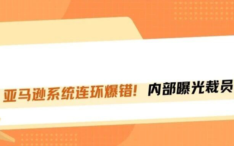亚马逊系统又崩了？连环Bug+裁员60万，卖家这个旺季太难了！