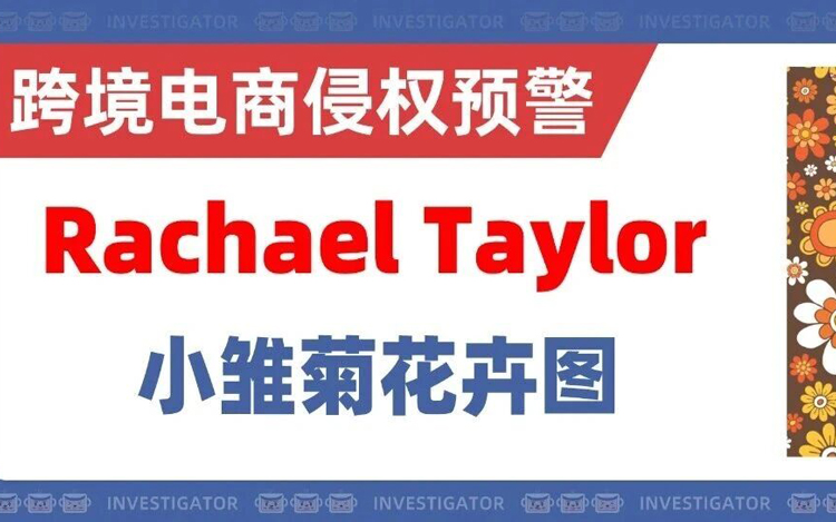 25-cv-14634，小雏菊花卉图有危险！艺术家Rachael Taylor发案！