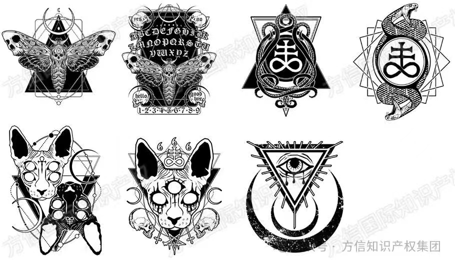 25-cv-15188，这些插画勿卖！暗黑系风格版权作品TRO！