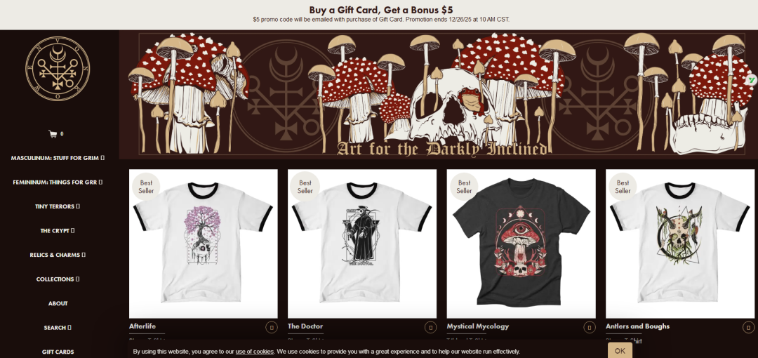 25-cv-15188，这些插画勿卖！暗黑系风格版权作品TRO！