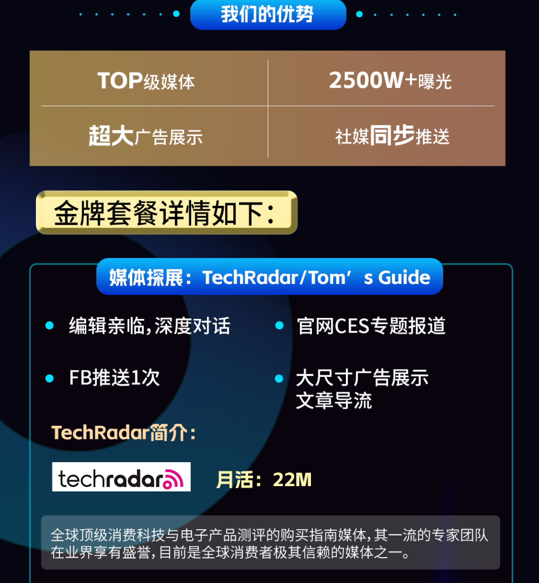 想要在CES期间登上TechRadar，有哪些必要条件？