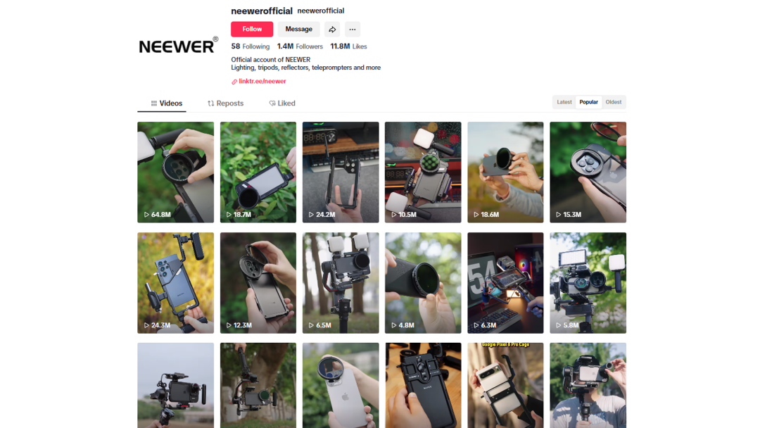 海外红人营销|将“打光灯”销往数百国!小众赛道跑出亿级大卖! 7 海外红人营销|将“打光灯”销往数百国!小众赛道跑出亿级大卖!